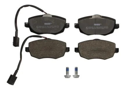 Комплект гальмівних колодок з 4 шт. дисків FERODO FDB1976