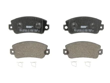 Комплект гальмівних колодок з 4 шт. дисків FERODO FDB346