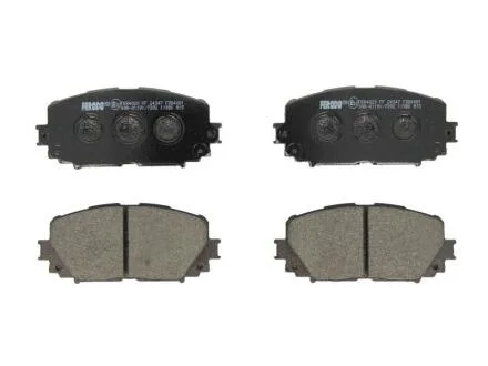Комплект гальмівних колодок з 4 шт. дисків FERODO FDB4081