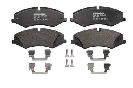 Гальмівні колодки перед. Land Rover Discovery 09- (TRW) FERODO FDB4104
