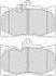 Колодки тормозные LEXUS GS 05- 2.5-4.6 перед. FERODO FDB4216 (фото 1)