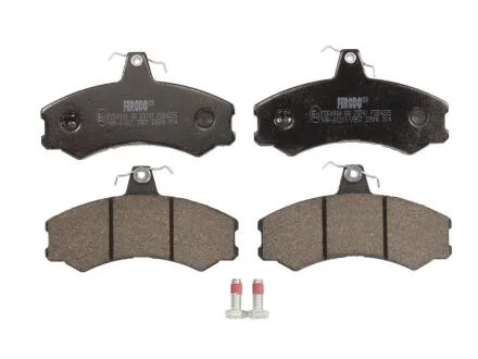 Комплект гальмівних колодок передн (з гвинтами гальмівного супорта), IVECO MASSIF 3.0D 10.08-02.11 FERODO FDB4225