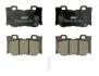 Комплект гальмівних колодок задн, INFINITI FX, G, M, M37, Q50, Q60, Q70, QX70 NISSAN 370Z 2.0-5.6 09.07- FERODO FDB4312 (фото 1)