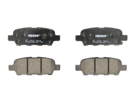 Колодки тормозные NISSAN QASHQAI/TEANA/TIIDA/X-TRAIL 03- 1.6-3.5/1.5-2.0D задн. FERODO FDB4324