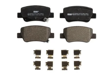 Колодки тормозные TOYOTA AVENSIS 09- 1.6-2.0/2.0-2.2D задн. FERODO FDB4411