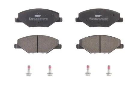 Комплект гальмівних колодок з 4 шт. дисків FERODO FDB4590