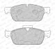 Комплект гальмівних колодок передн MERCEDES GL (X166), GLE (C292), GLE (W166), GLS (X166), M (W166) 2.2D-5.5 06.11-10.19 FERODO FDB4693 (фото 2)