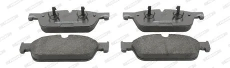 Комплект гальмівних колодок передн MERCEDES GL (X166), GLE (C292), GLE (W166), GLS (X166), M (W166) 2.2D-5.5 06.11-10.19 FERODO FDB4693