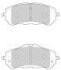 Тормозные колодки передние Berlingo3/Partner3/308new/Rifter (диск 283mm) FERODO FDB4764 (фото 2)