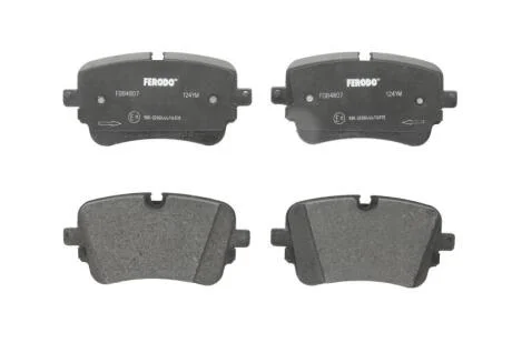 Комплект гальмівних колодок, дискове гальмо FERODO FDB4807