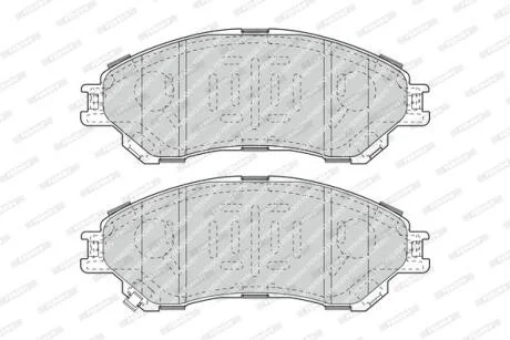 Комплект гальмівних колодок FERODO FDB4884