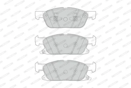 Комплект гальмівних колодок з 4 шт. дисків FERODO FDB4930