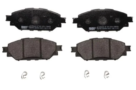 Колодки гальмівні дискові (комплект 4 шт) FERODO FDB4936
