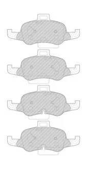 Гальмівні колодки, дискові FERODO FDB4996