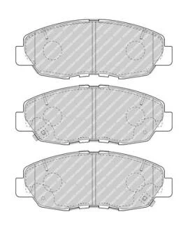 Гальмівні колодки, дискові FERODO FDB5022