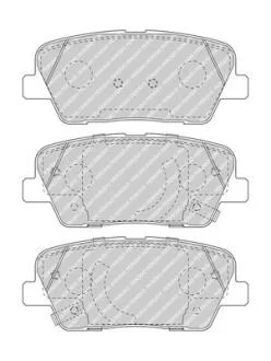 Гальмівні колодки (шт.) FERODO FDB5048