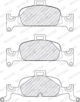 Гальмівні колодки, дискові FERODO FDB5101