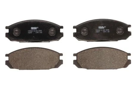 Комплект дискових гальмівних колодок FERODO FDB937
