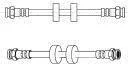 Шланг гальмівний FERODO FHY2837