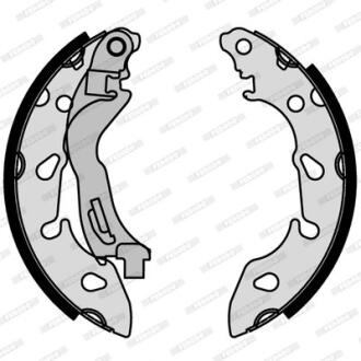 Колодки тормозные задние Panda (03->) FERODO FSB4188