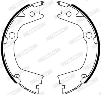 Колодки гальмівні барабанні FERODO FSB4318
