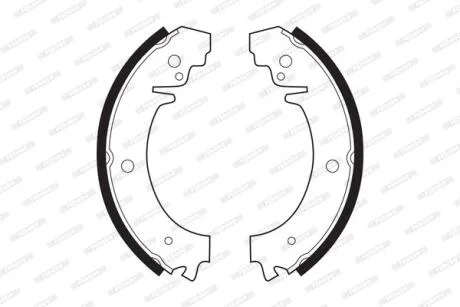 Колодки гальмівні барабанні FERODO FSB59