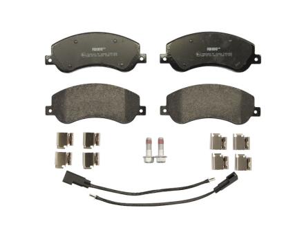Колодки тормозные FORD TRANSIT 06- 330/350-Series передние с датчиком FERODO FVR1928