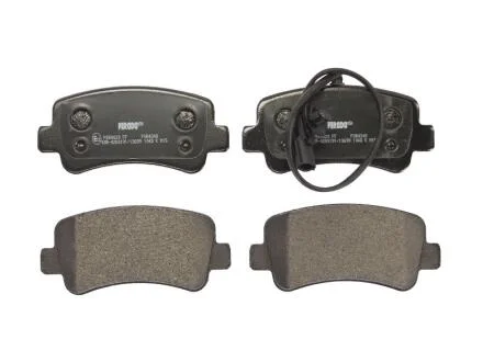 Комплект тормозных колодок, дисковый тормоз FERODO FVR4348