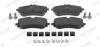 Комплект гальмівних колодок задн MAN TGE, VW AMAROK, CRAFTER 2.0/2.0D/3.0D 12.10- FERODO FVR5068 (фото 2)