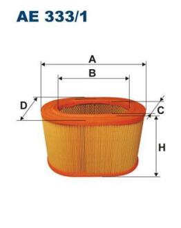 Фiльтр повiтряний FILTRON AE 333/1