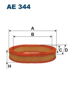 Фільтр повітря FILTRON AE 344