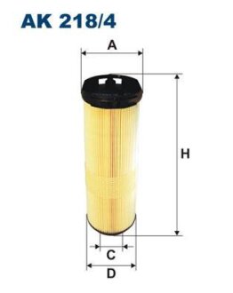 Фільтр повітряний FILTRON AK 218/4