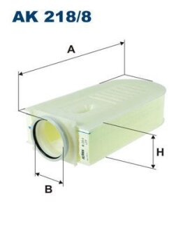 Фильтр воздушный MB C(W204)/CLS(C218)/E(C207)/E(W212)/GLK(X204) 09- FILTRON AK 218/8