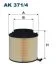 Фильтр воздушный AUDI A4/A5/Q5 07- 3.2FSI/3.0TFSI FILTRON AK 371/4 (фото 1)