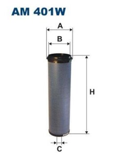 Фильтр воздушный (Груз/Комм) FILTRON AM 401W