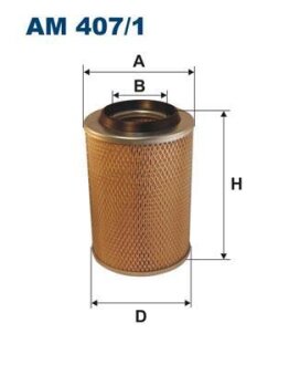 Фільтр повітряний FILTRON AM 407/1
