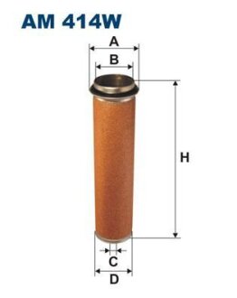 Фільтр повітряний / MB FILTRON AM 414W