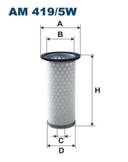 Фільтр масляний FILTRON AM 419/5W