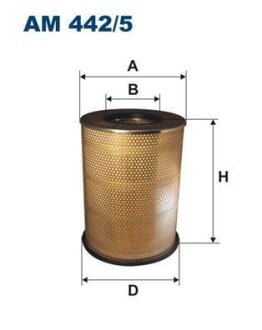 Фільтр повітряний FILTRON AM 442/5