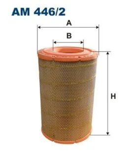 Фільтр повітряний / M.A.N. M2000, L2000 8/00->, STAR ? SILNIKI M.A.N. FILTRON AM 446/2
