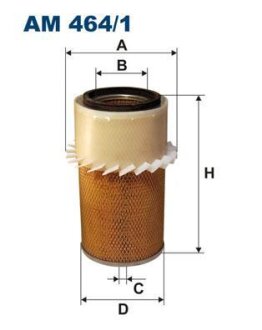 Фільтр повітряний FILTRON AM 464/1