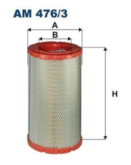 Фільтр повітряний FILTRON AM 476/3