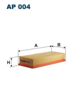Фильтр воздушный VAG 80/GOLF 2/JETTA 2/PASSAT -96 1.8-2.2/1.6 DIESEL FILTRON AP 004