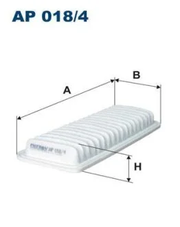 Фильтр воздушный DAIHATSU SIRION/YRV 05- FILTRON AP 018/4