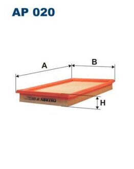 Фільтр повітряний FILTRON AP 020