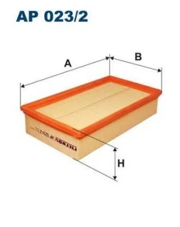 Фильтр воздушный, F.-Tr., 2.5 TD, 1997-2000 FILTRON AP 023/2