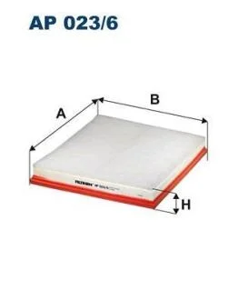 Фільтр повітря FORD TOURNEO CUSTOM V362, TRANSIT CUSTOM V362, TRANSIT V363 2.0D/2.0DH 12.15- FILTRON AP 023/6