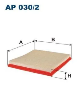 Фильтр воздушный BMW 5(F10)/7(F01)/X3(F25)/X5(E70)/X6(E71) 08- 3.0 FILTRON AP 030/2