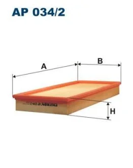 Фильтр воздушный MB A/B -12 CDI FILTRON AP 034/2