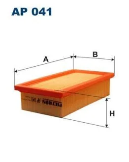 ФИЛЬТР ВОЗД. FIAT Tempra 1.4, 1.6, 1.9D, 1.9TD, 2.0, Tipo 1.4ie, Uno FILTRON AP 041